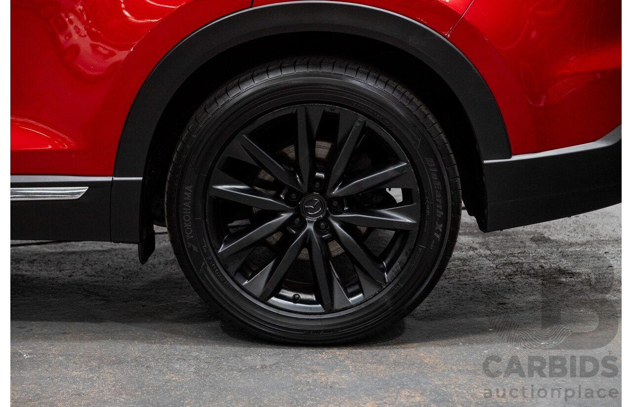 05/2016 Mazda CX-9 GT (AWD) MY16 4D Wagon Soul Red Turbo 2.5L - 7 Seater