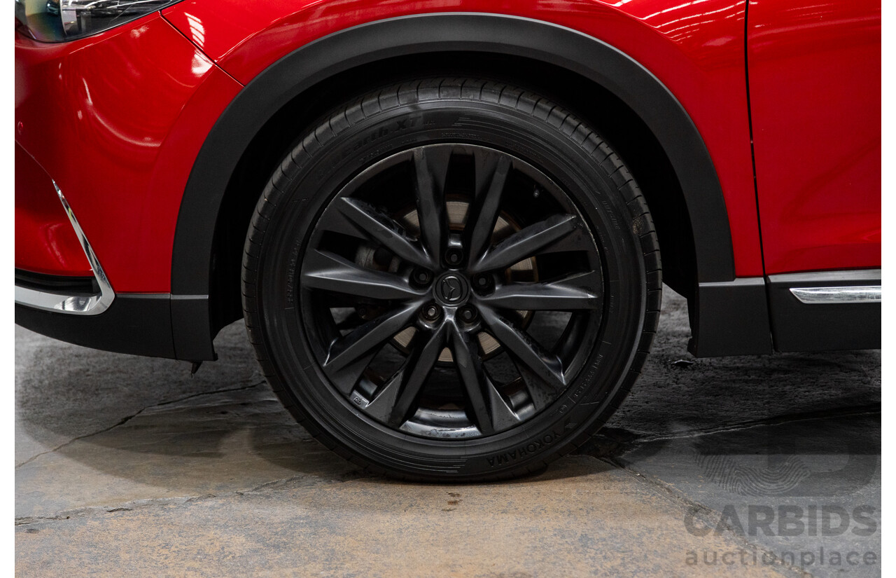 05/2016 Mazda CX-9 GT (AWD) MY16 4D Wagon Soul Red Turbo 2.5L - 7 Seater