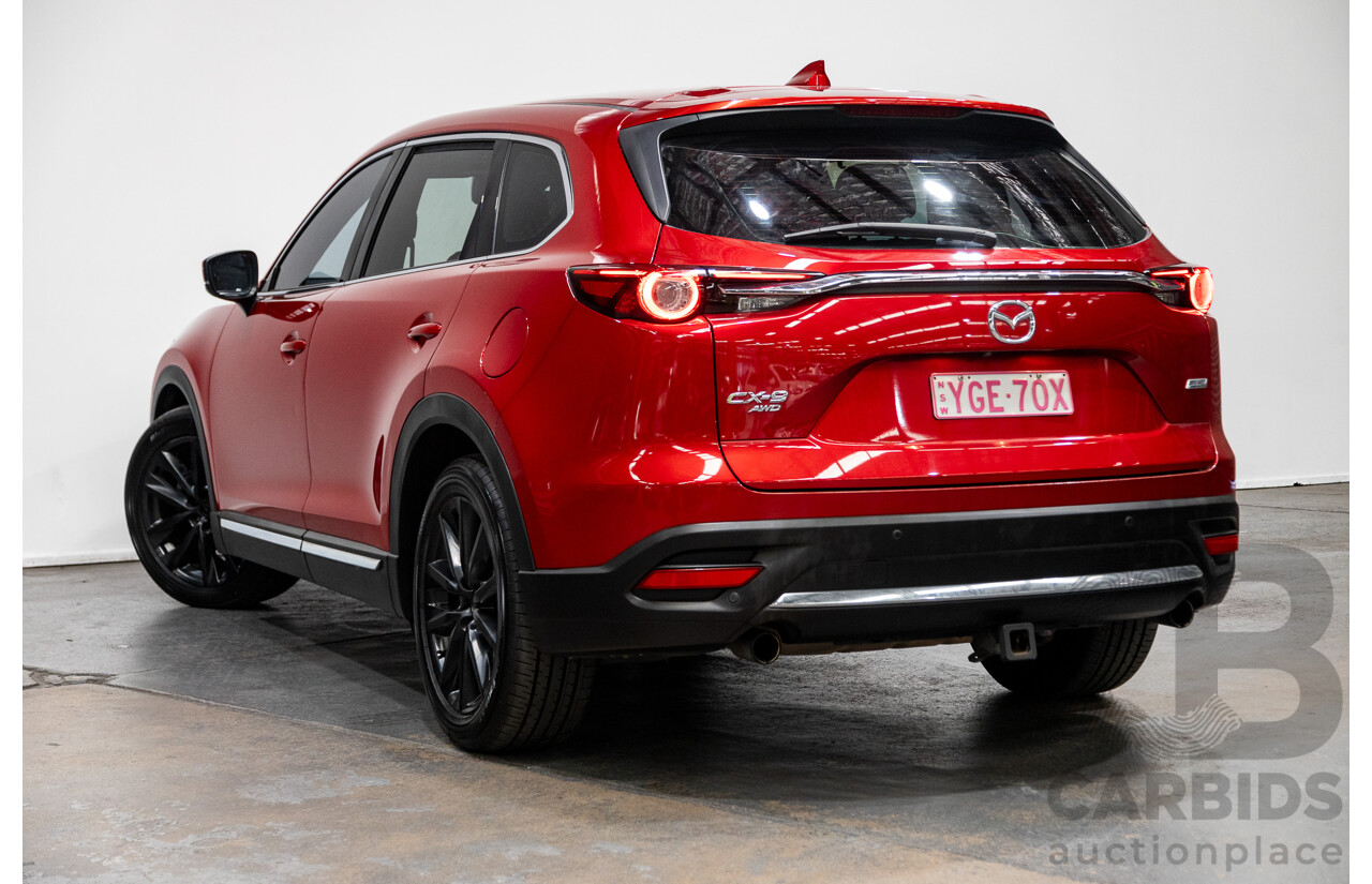 05/2016 Mazda CX-9 GT (AWD) MY16 4D Wagon Soul Red Turbo 2.5L - 7 Seater