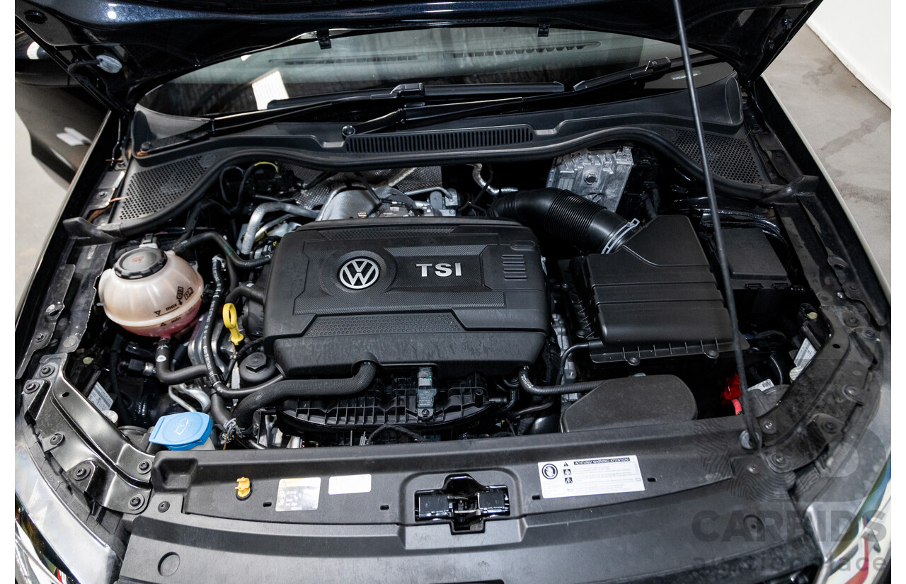 08/2017 Volkswagen Polo GTi 6R MY17 5D Hatchback Black Turbo 1.8L
