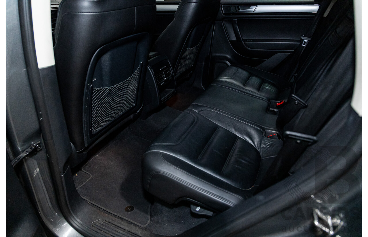 1/2015 Volkswagen Touareg (AWD) 150 TDI 7P MY14.5 4d Wagon Graphite Grey Metallic Turbo Diesel 3.0L