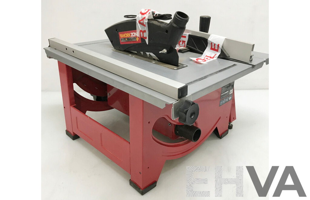 Workzone Titanium HS80 240V Table Saw