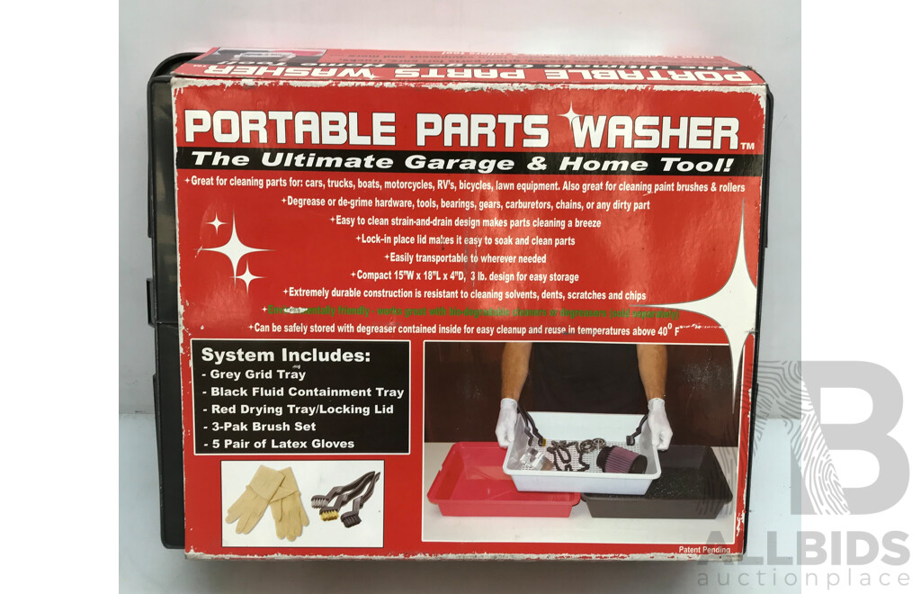 Portable Parts Washer