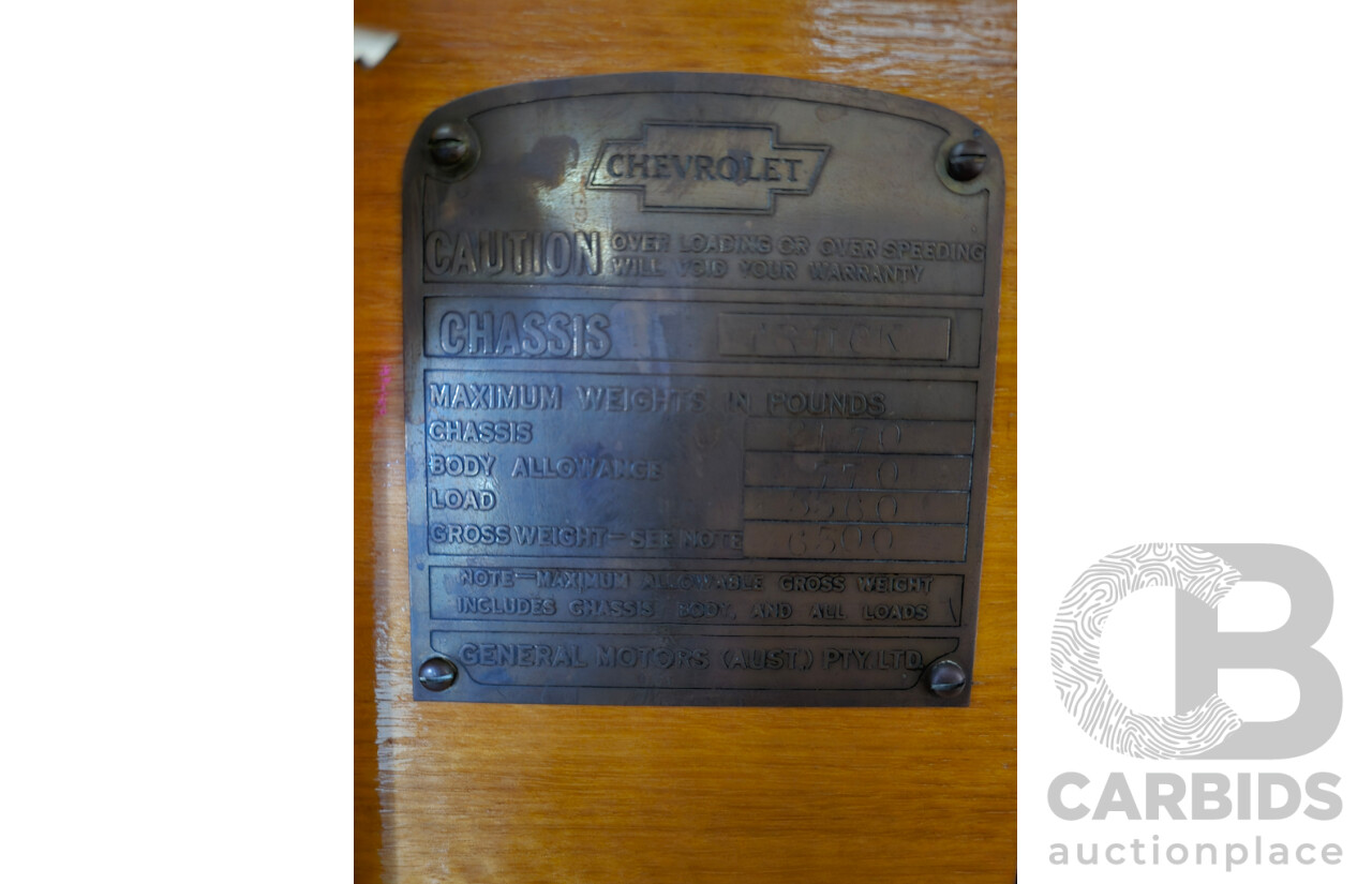 01/1926 Chevrolet Superior Series Truck Black / Red 170ci 2.8L