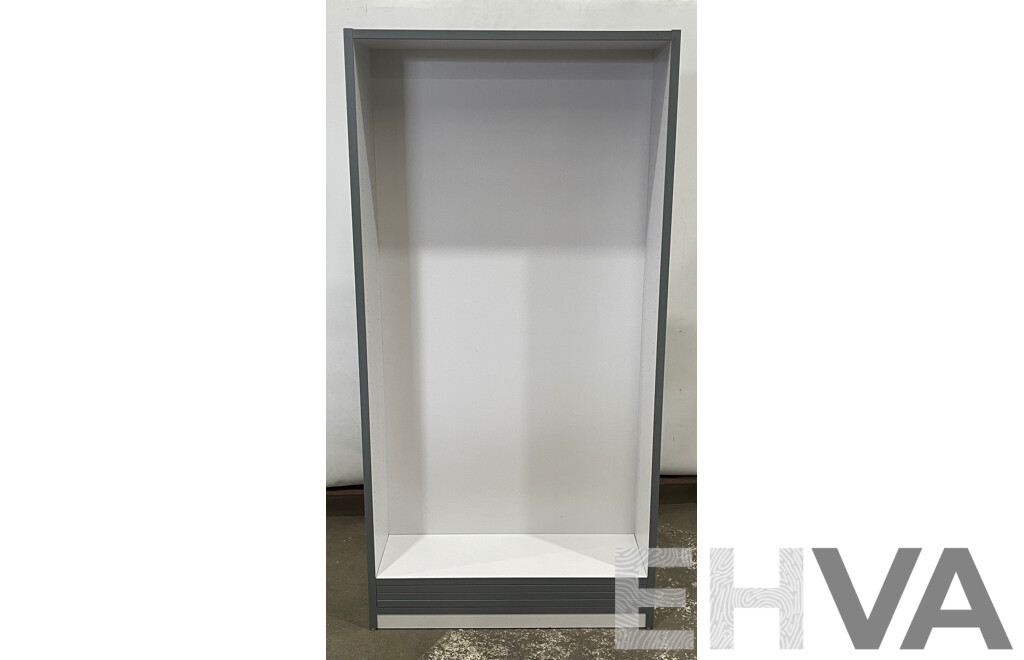 Office Grey Laminate Book Shelf