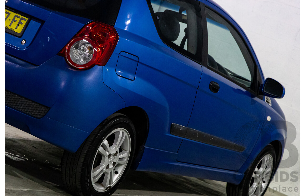 11/2008 Holden Barina  TK MY09 3d Hatchback Horizon Blue 1.6L