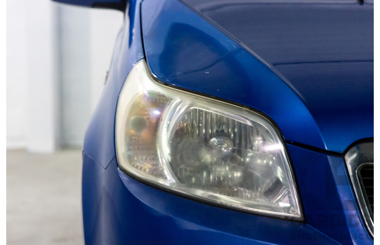 11/2008 Holden Barina  TK MY09 3d Hatchback Horizon Blue 1.6L