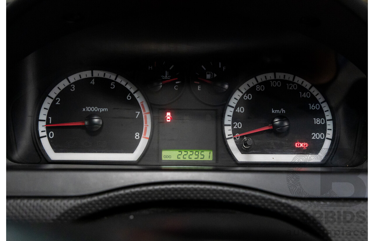 11/2008 Holden Barina  TK MY09 3d Hatchback Horizon Blue 1.6L