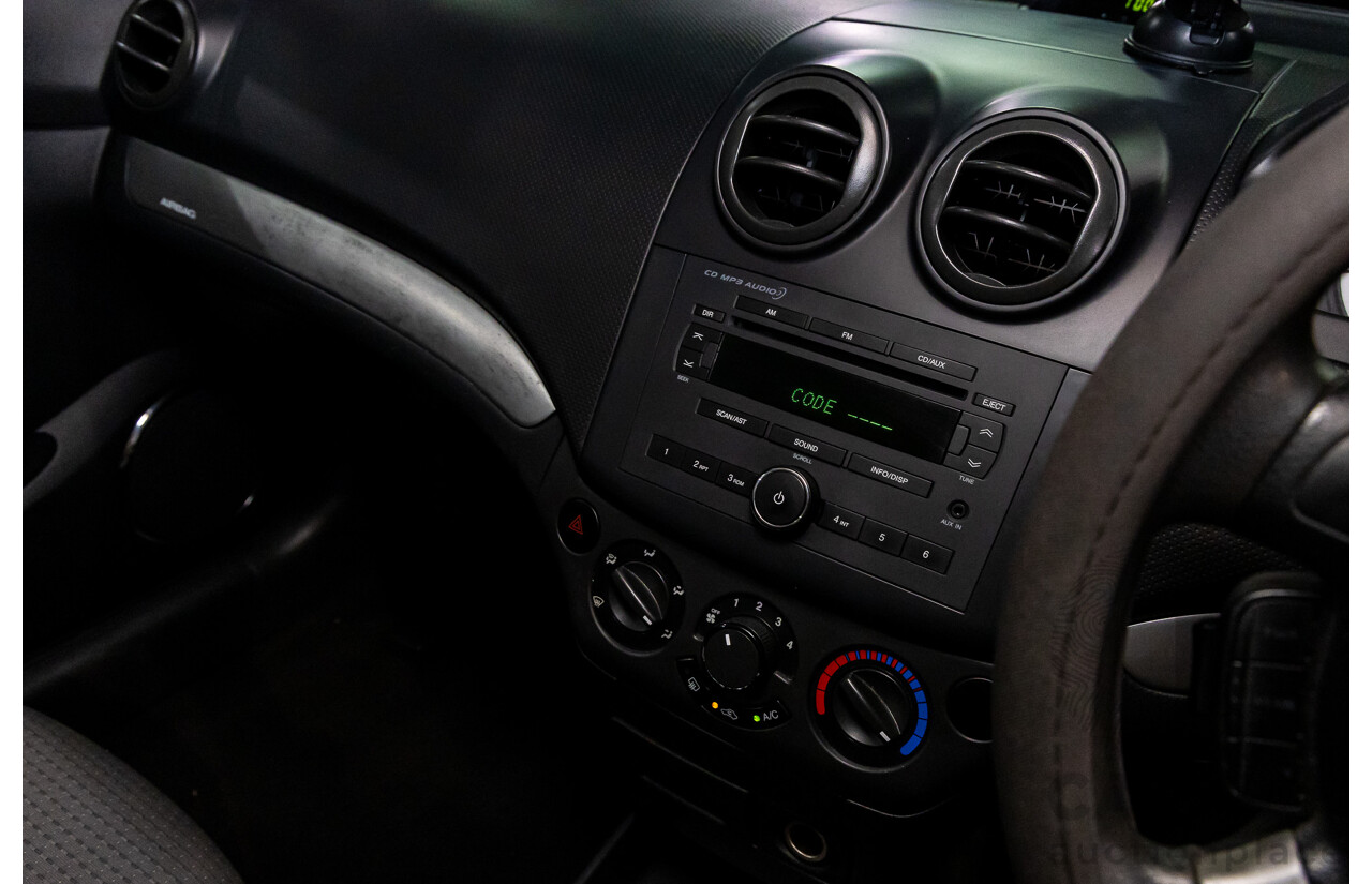 11/2008 Holden Barina  TK MY09 3d Hatchback Horizon Blue 1.6L