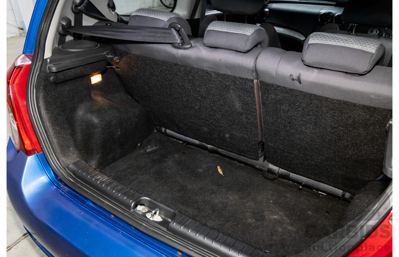 11/2008 Holden Barina  TK MY09 3d Hatchback Horizon Blue 1.6L