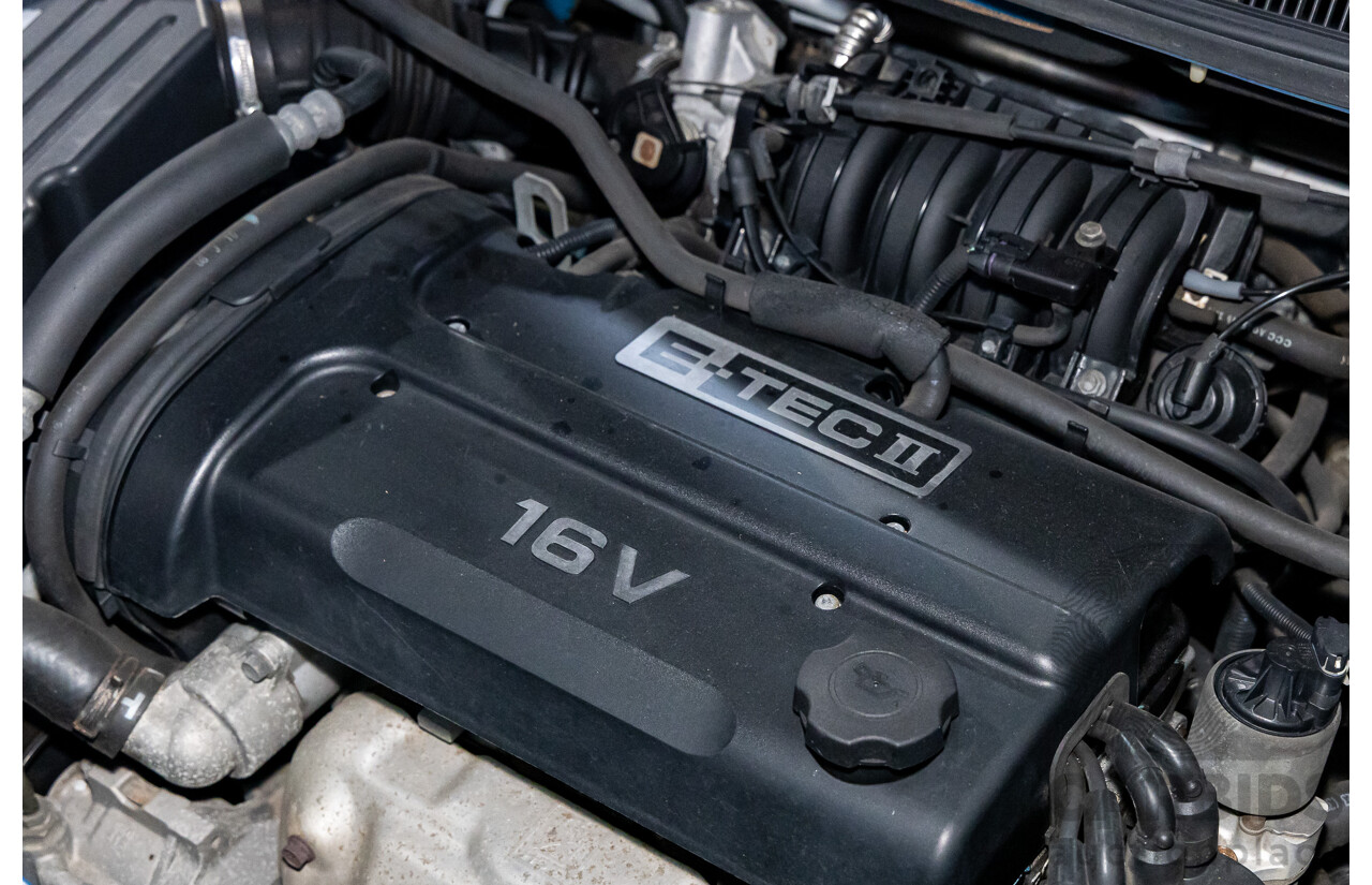 11/2008 Holden Barina  TK MY09 3d Hatchback Horizon Blue 1.6L