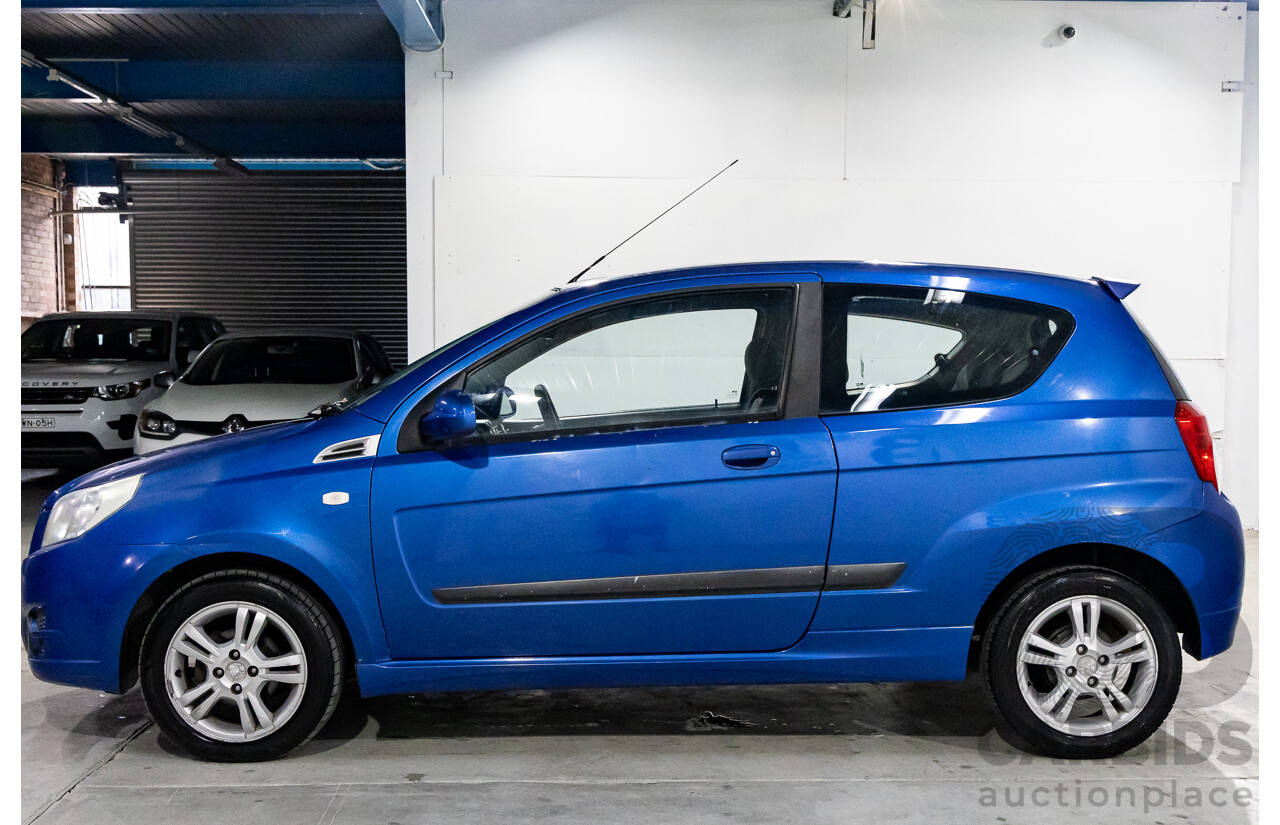 11/2008 Holden Barina  TK MY09 3d Hatchback Horizon Blue 1.6L