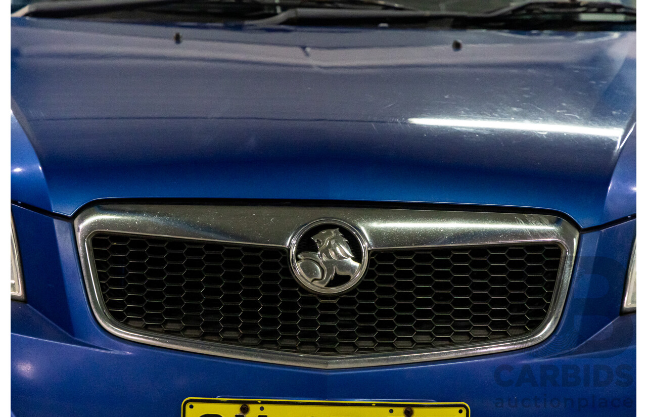 11/2008 Holden Barina  TK MY09 3d Hatchback Horizon Blue 1.6L