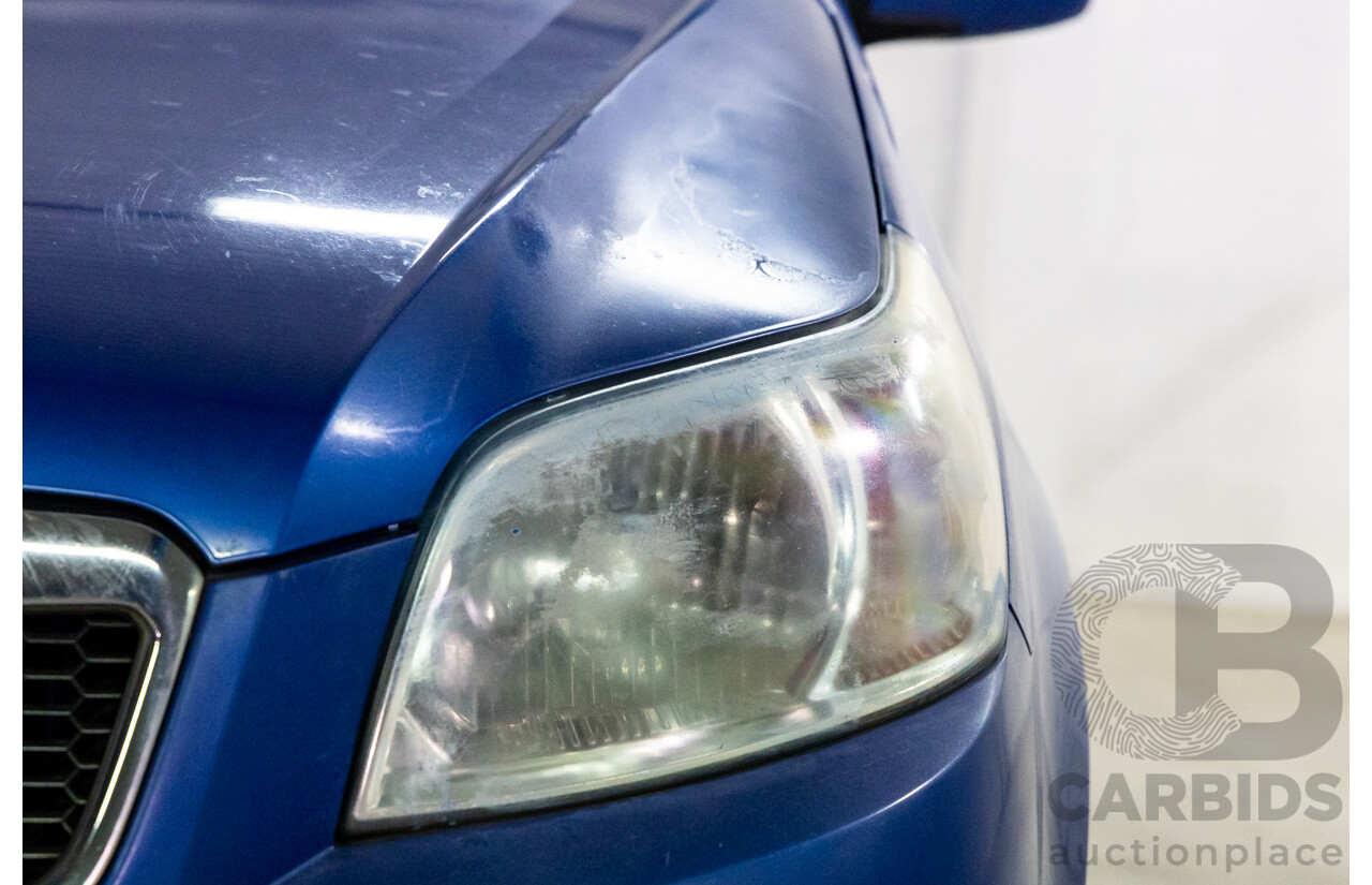 11/2008 Holden Barina  TK MY09 3d Hatchback Horizon Blue 1.6L