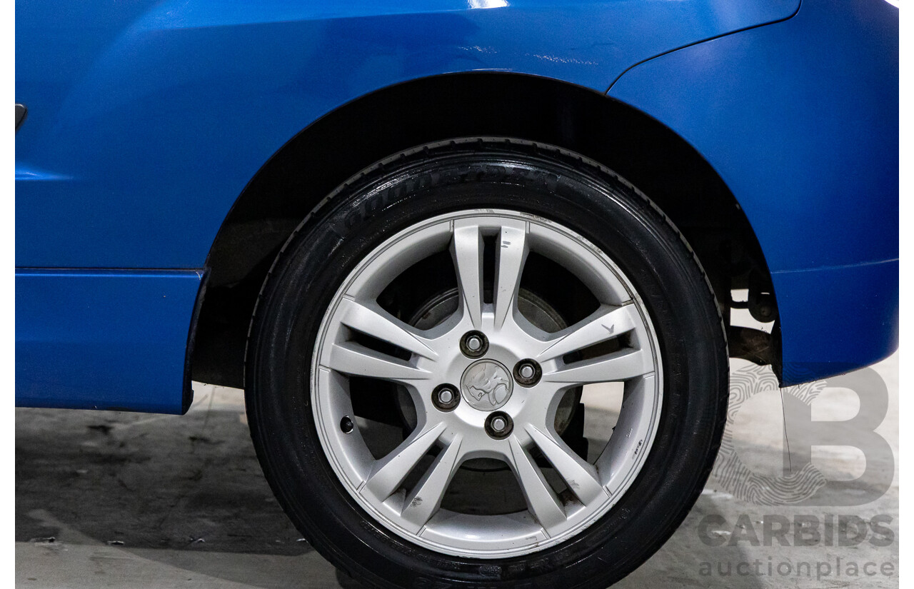 11/2008 Holden Barina  TK MY09 3d Hatchback Horizon Blue 1.6L