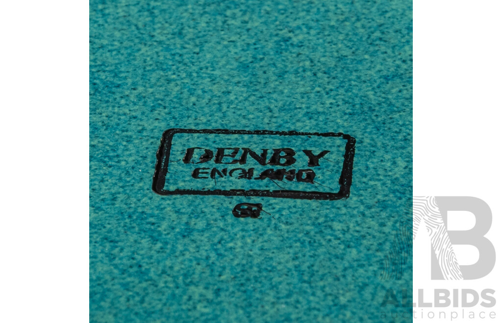 Three Pieces Mid Century English Denby Crockery