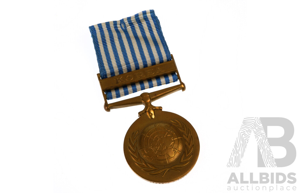 United Nations 1950-1953 Bronze Korea Service Medal