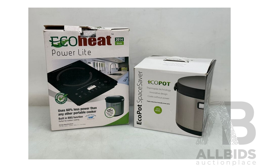 Eco Heat Induction Cooktop and Eco Pot