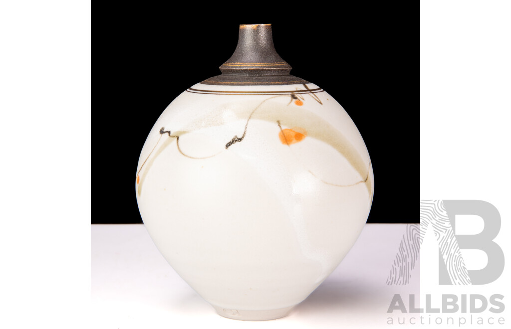 Australian Studio Pottery Vase by Victor Greenaway