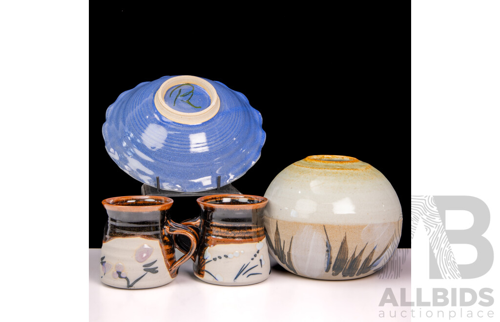 Collection Local Australian Studio Pottery by Richard Murray of Braidwood