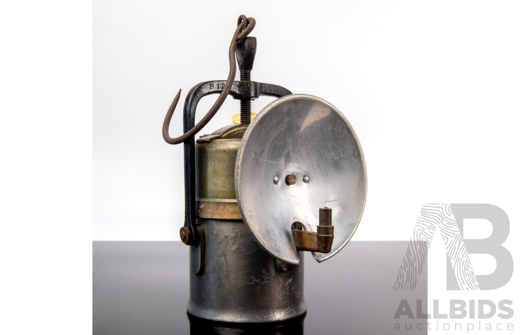 Carbide Railway Lamp by Premier Lamp and Engineering Co