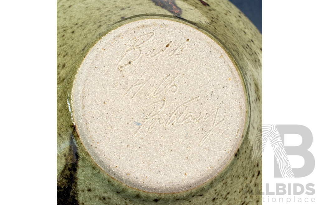 Australian Studio Pottery Lidded Potpourri Jar by Tom Nestor