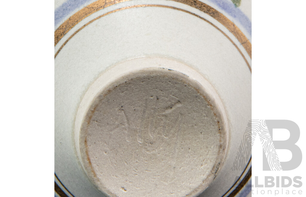 Australian Studio Pottery Small Vase by Wayne and Kathy Alty of South Australia