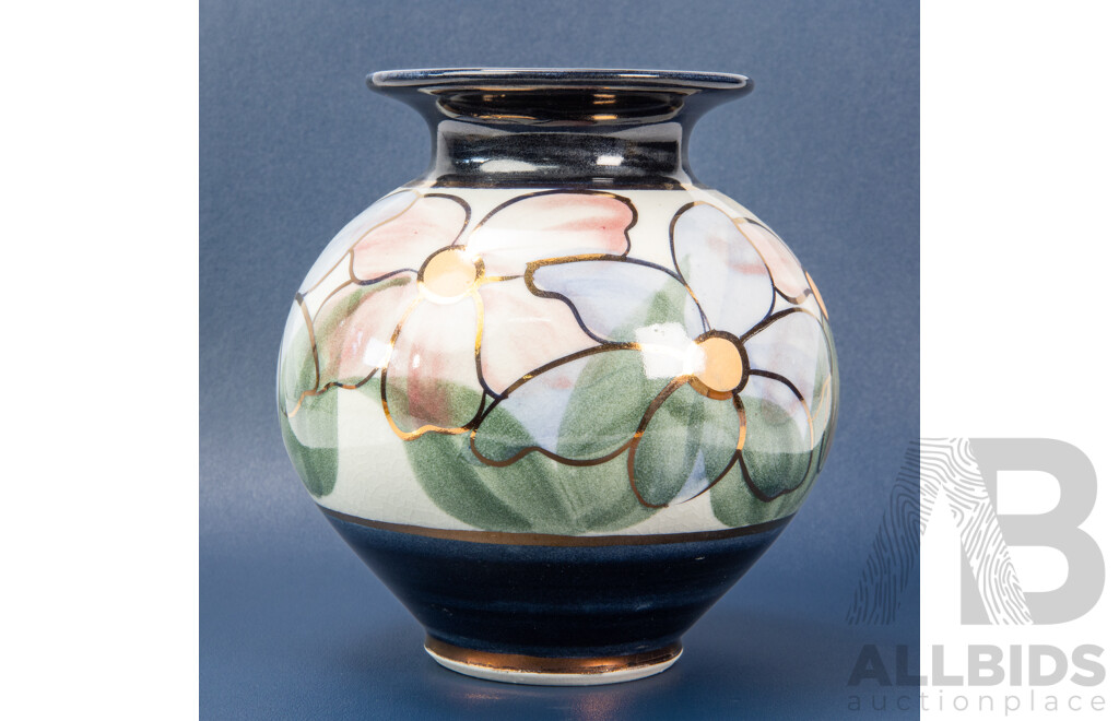 Australian Studio Pottery Vase by Gambles Pottery Victoria