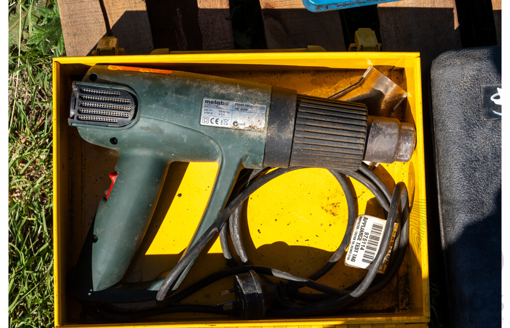 Pallet Containing Various Air Tools, Pullers & Fittings ETC