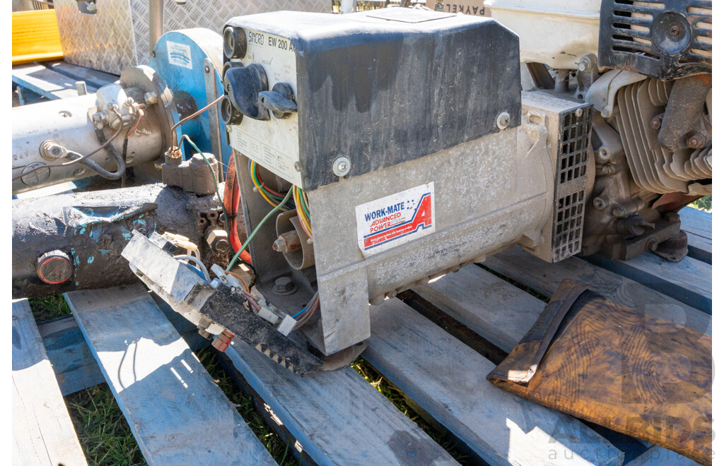 Pallet Containing Honda Generator & Various Other Parts ETC