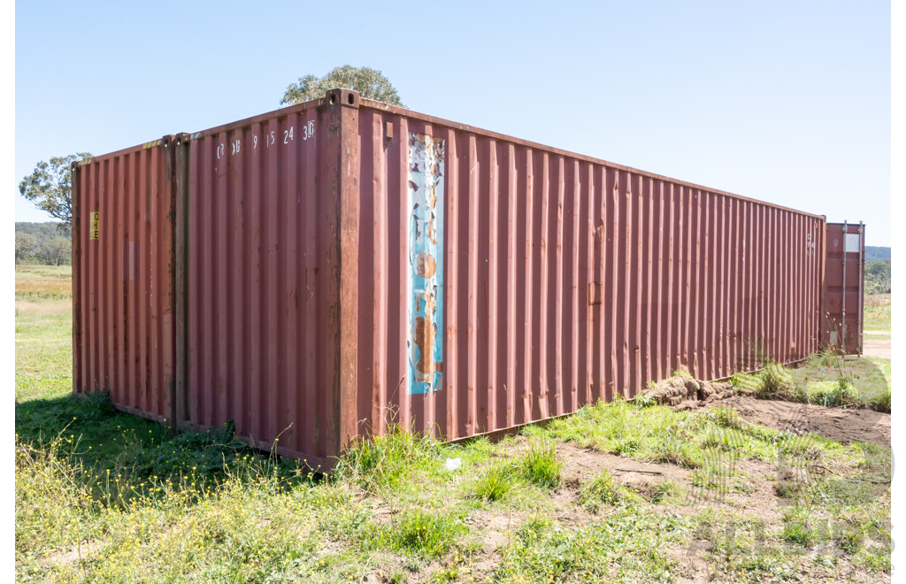 40ft High Cube Shipping Container