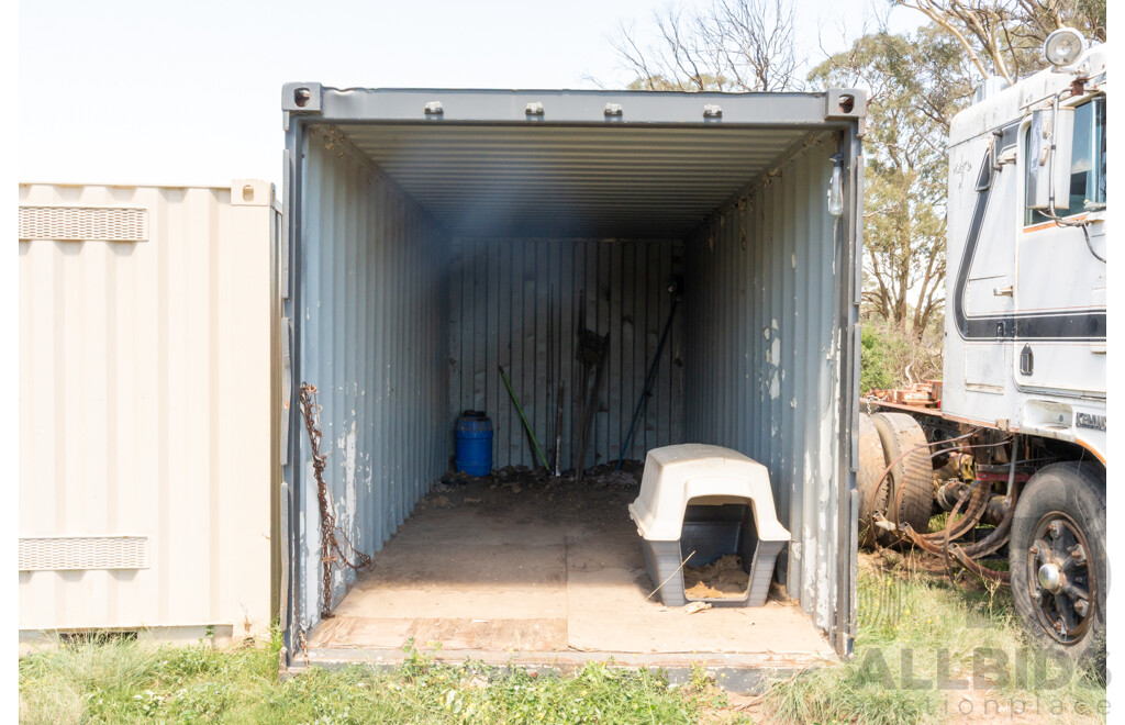 20ft Standard Cube Shipping Container !!!No Doors!!!