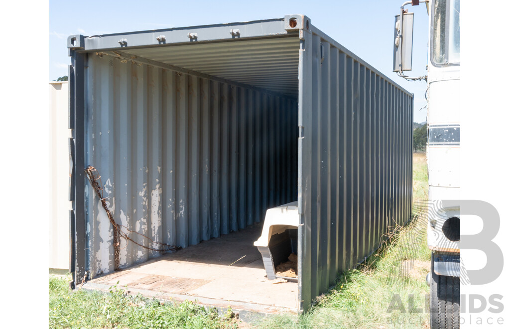 20ft Standard Cube Shipping Container !!!No Doors!!!