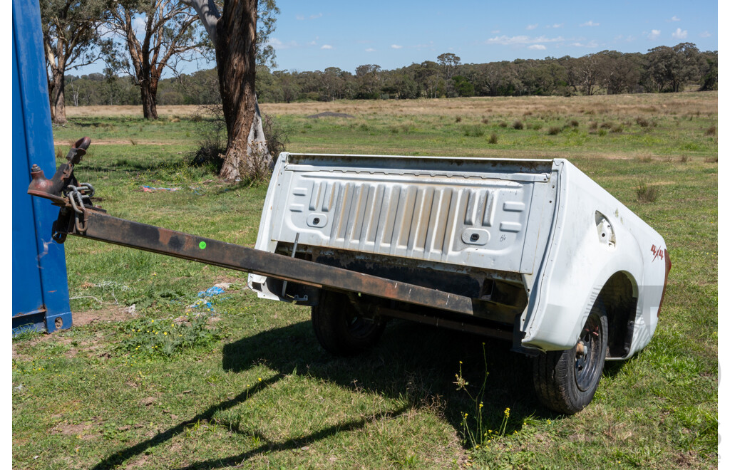 Home Built Single Axle Ute Tub Trailer