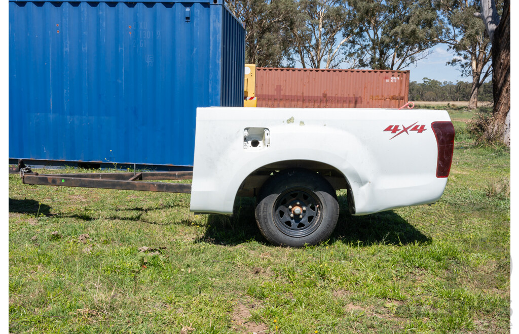 Home Built Single Axle Ute Tub Trailer