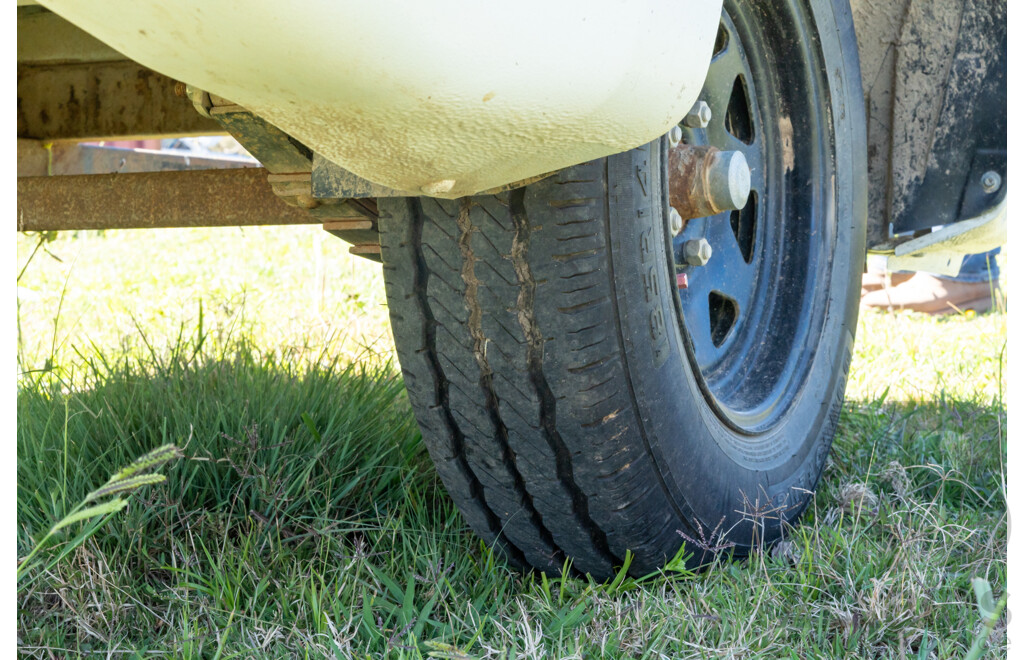 Home Built Single Axle Ute Tub Trailer