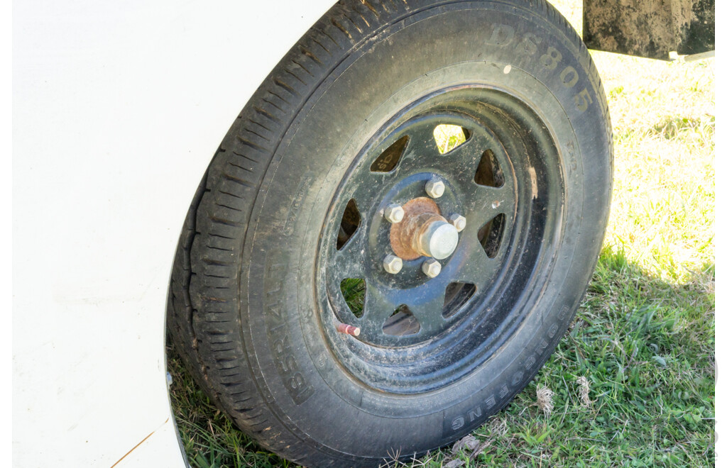 Home Built Single Axle Ute Tub Trailer