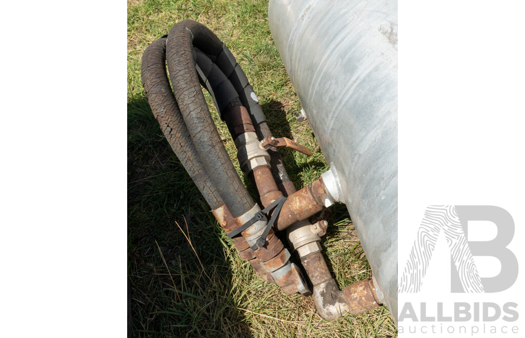 Job Lot Quantity of 2 Diesel Fuel Tanks 1 X Steel & 1 X Aluminum