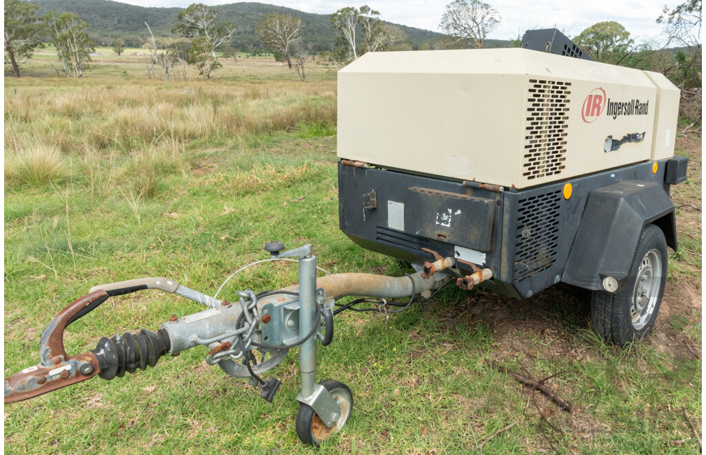 2002 Ingersoll Rand, Trailer Mounted Air Compressor