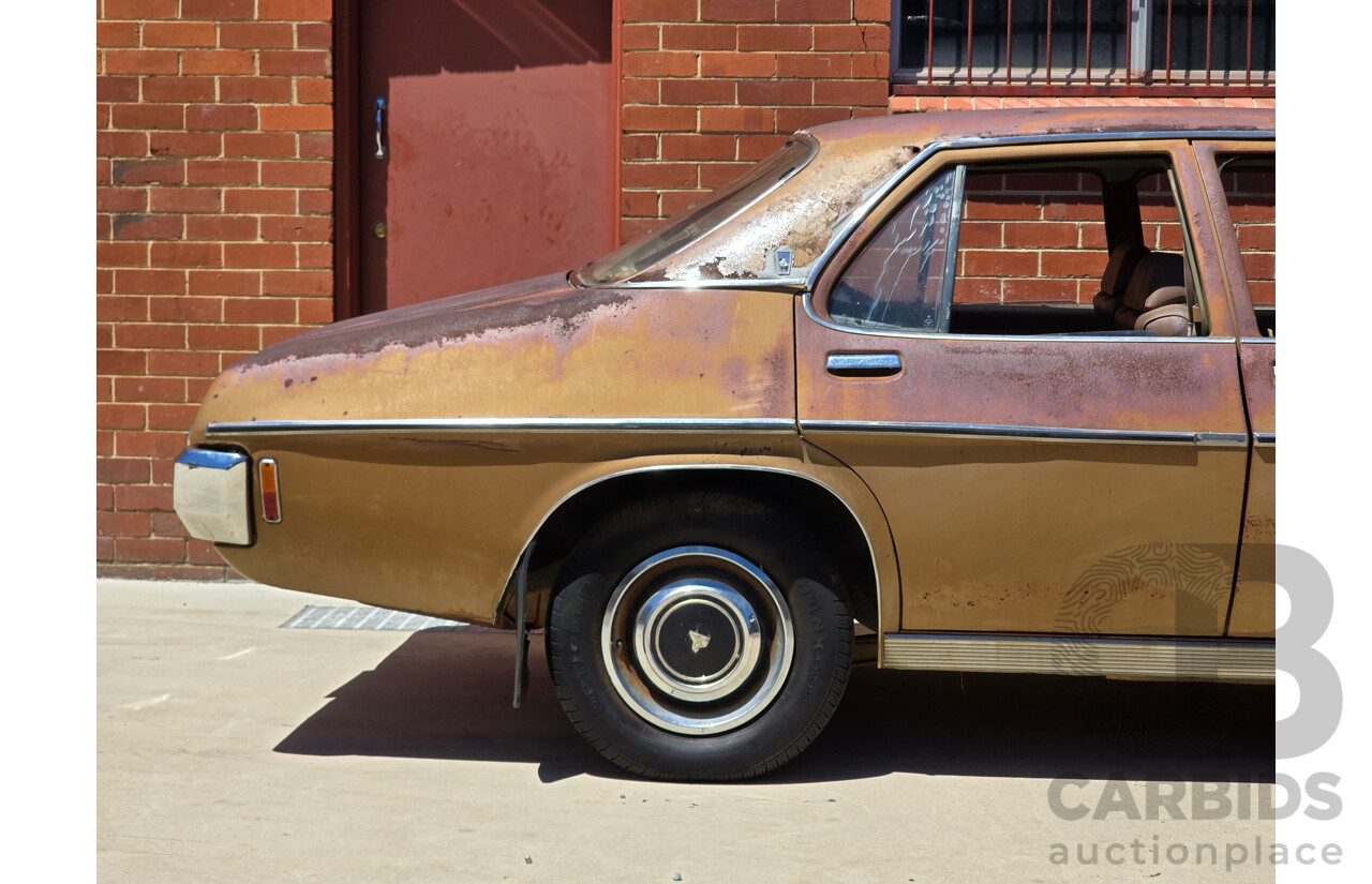 07/1974 Holden HQ Premier 4d Sedan Cognac Metallic 3.3L