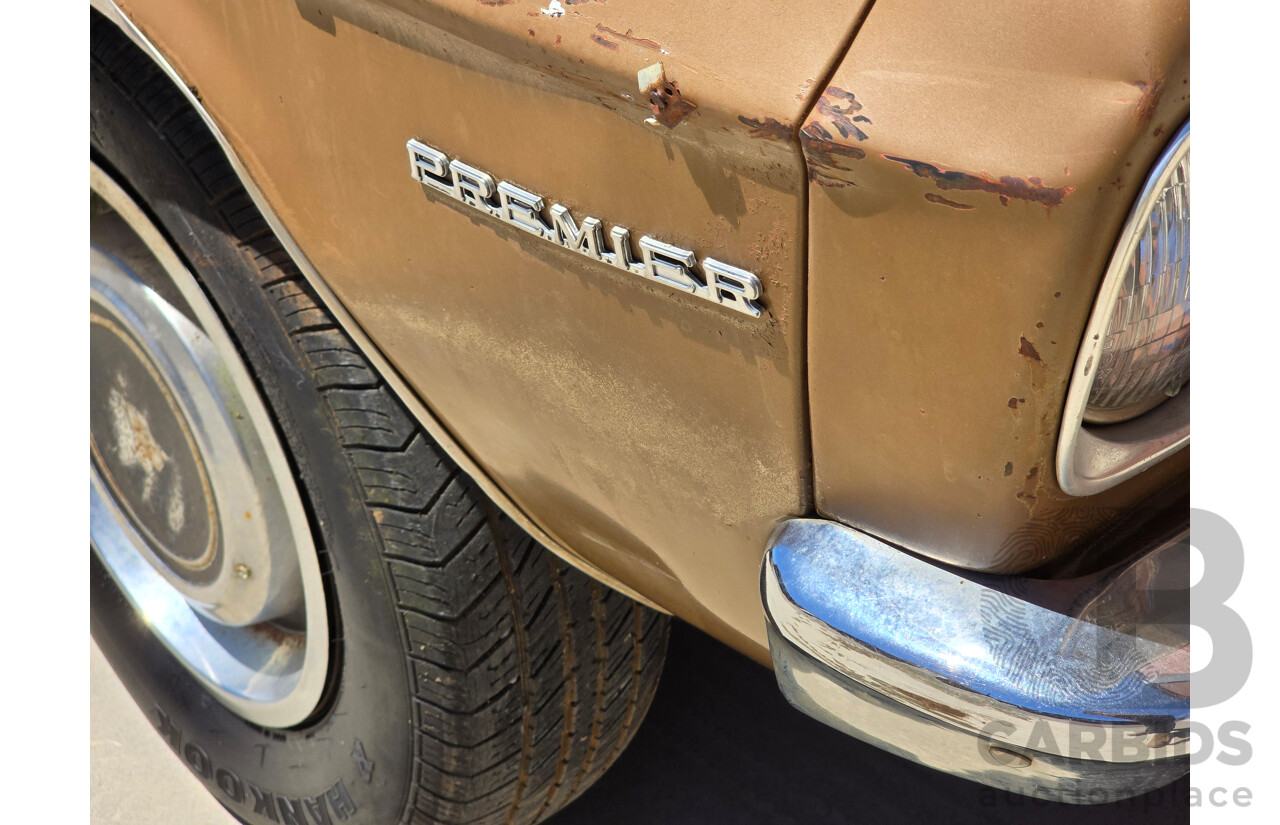 07/1974 Holden HQ Premier 4d Sedan Cognac Metallic 3.3L