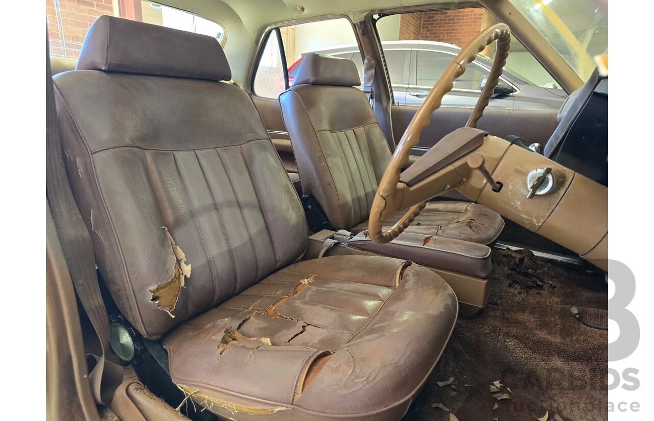 07/1974 Holden HQ Premier 4d Sedan Cognac Metallic 3.3L