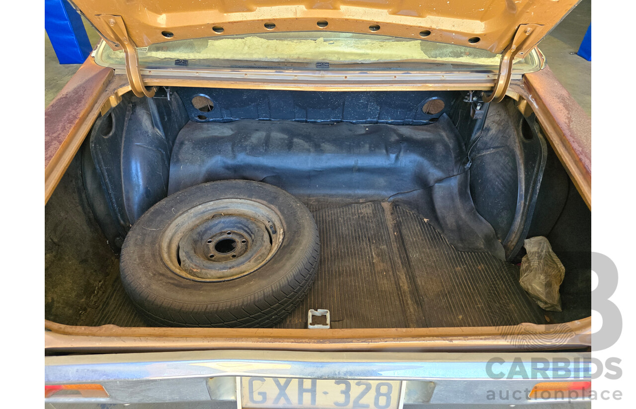 07/1974 Holden HQ Premier 4d Sedan Cognac Metallic 3.3L