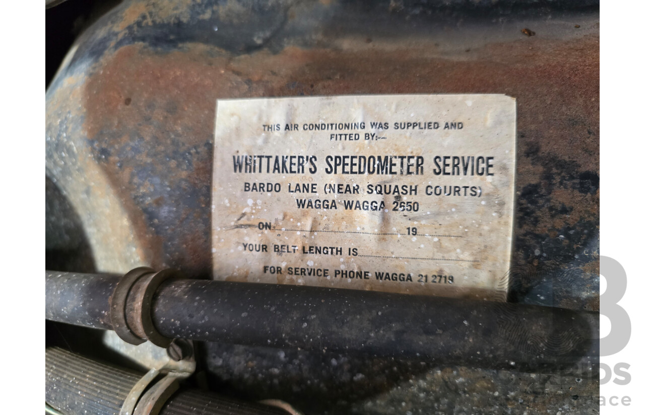 07/1974 Holden HQ Premier 4d Sedan Cognac Metallic 3.3L