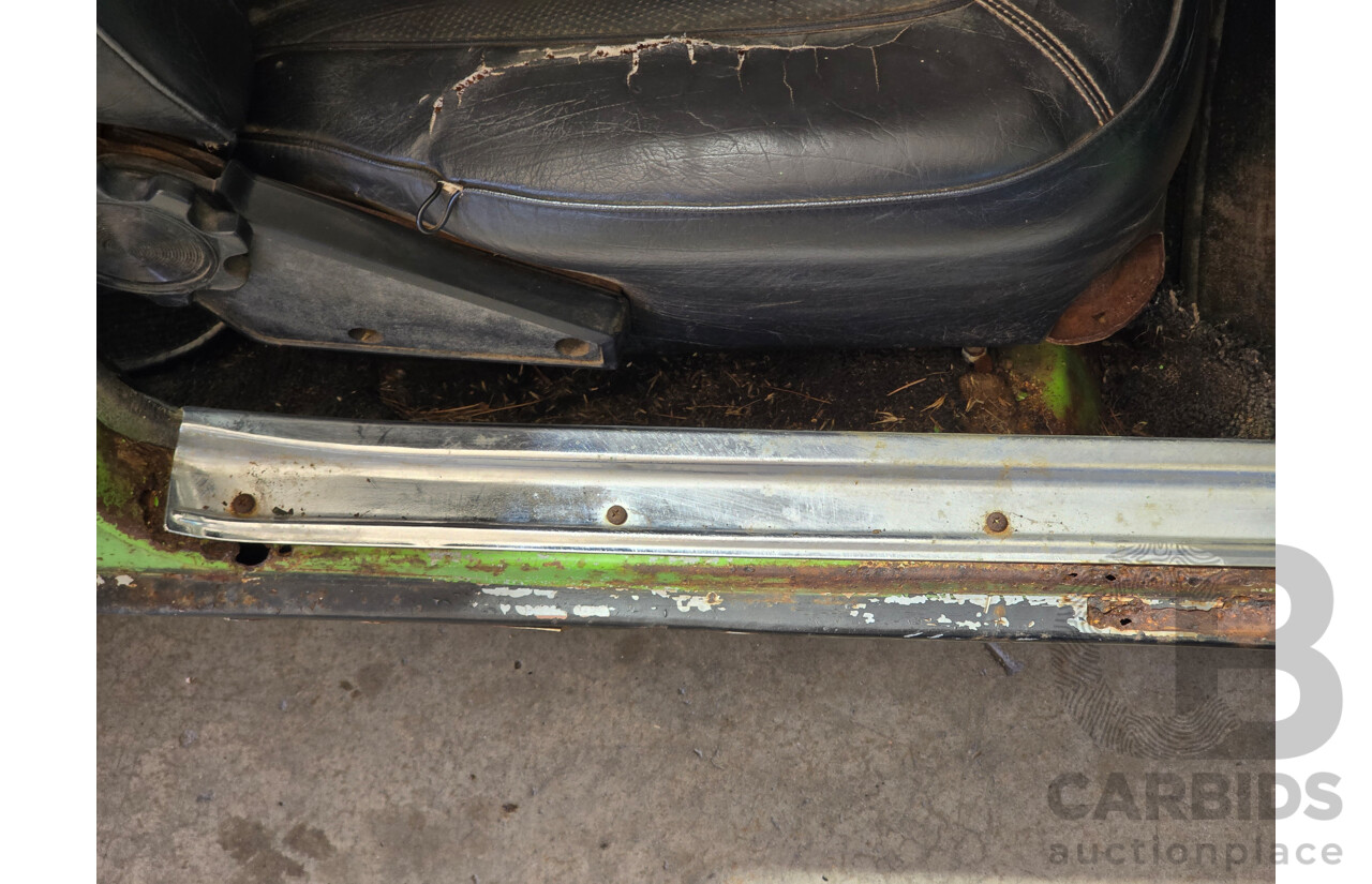 8/1975 Holden LH Torana S L32 Option 4d Sedan Jamaican Lime V8 4.2L