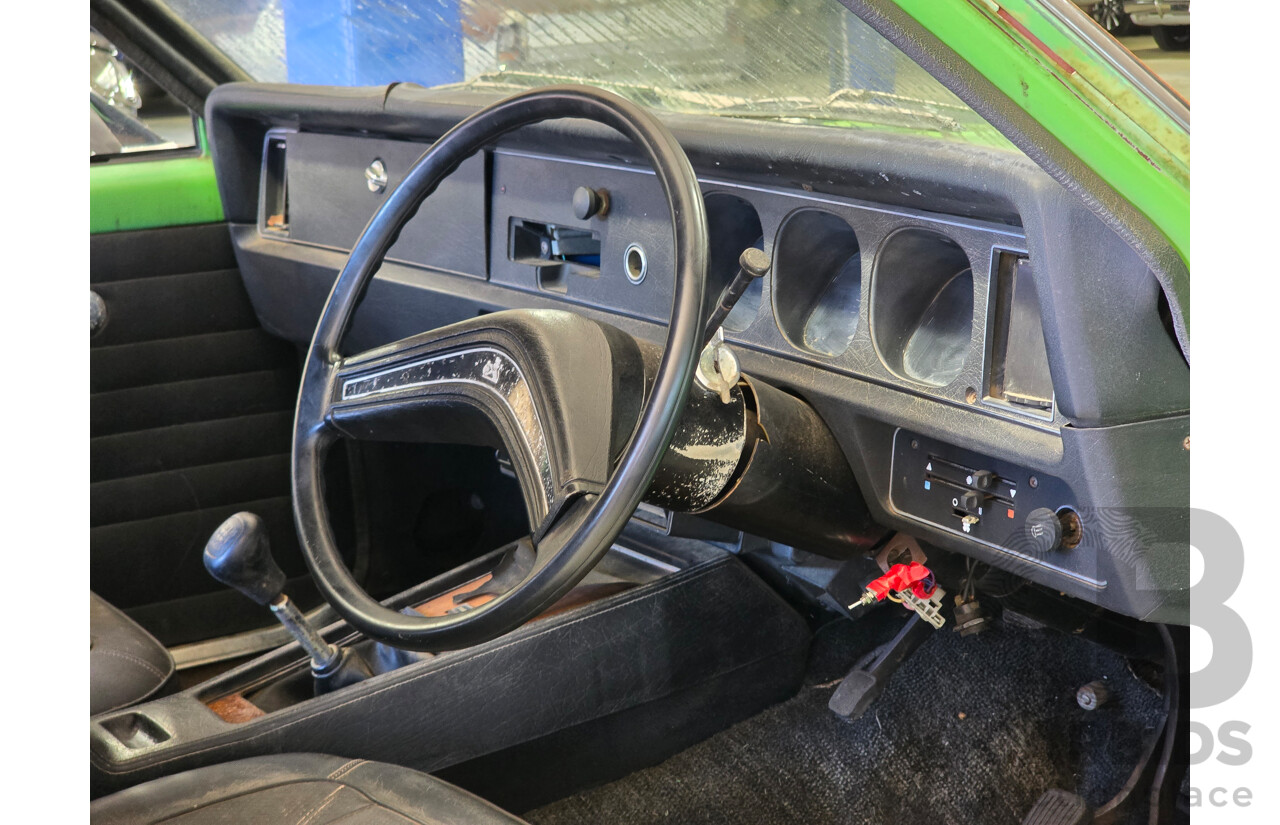 8/1975 Holden LH Torana S L32 Option 4d Sedan Jamaican Lime V8 4.2L
