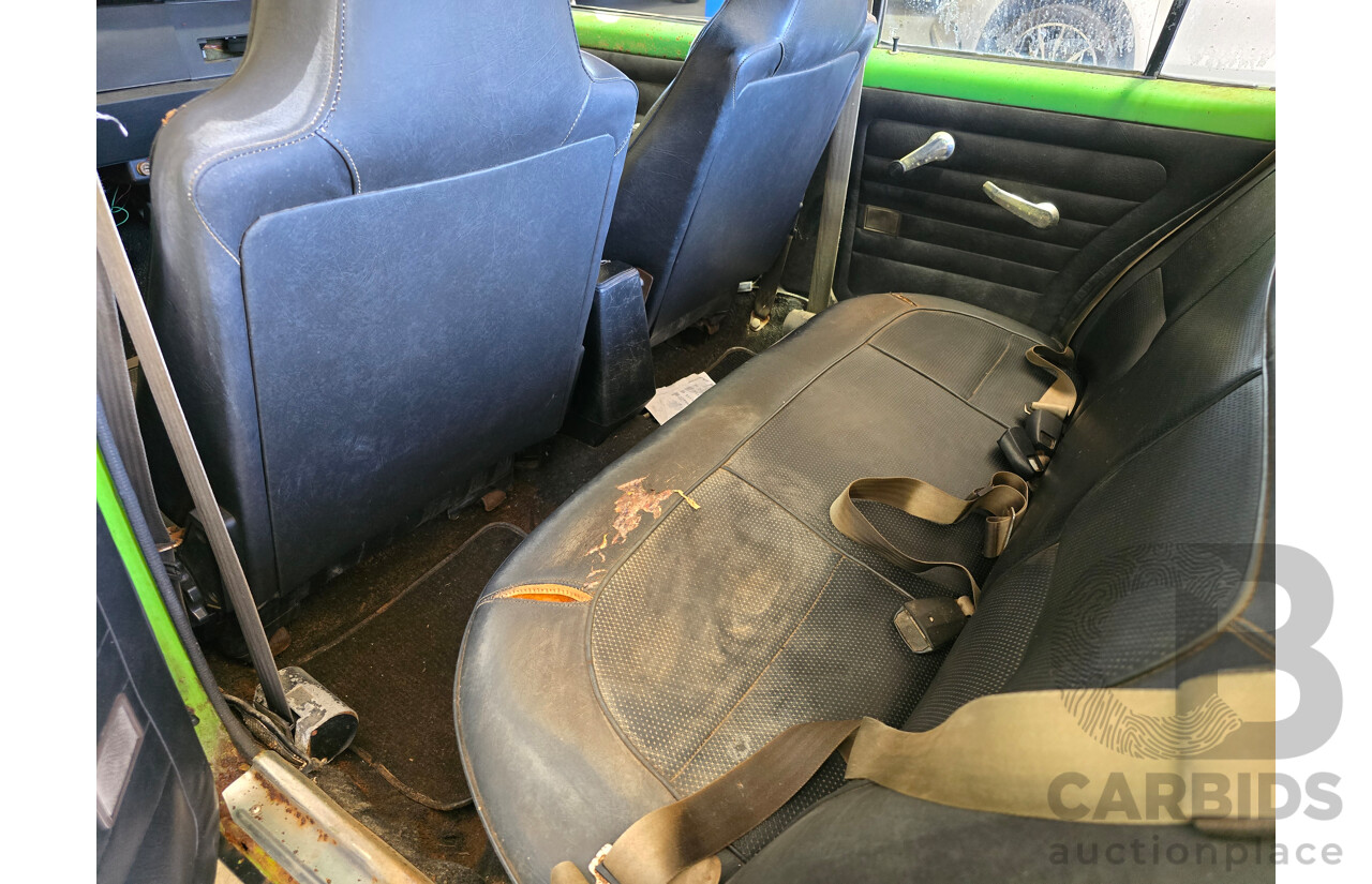 8/1975 Holden LH Torana S L32 Option 4d Sedan Jamaican Lime V8 4.2L