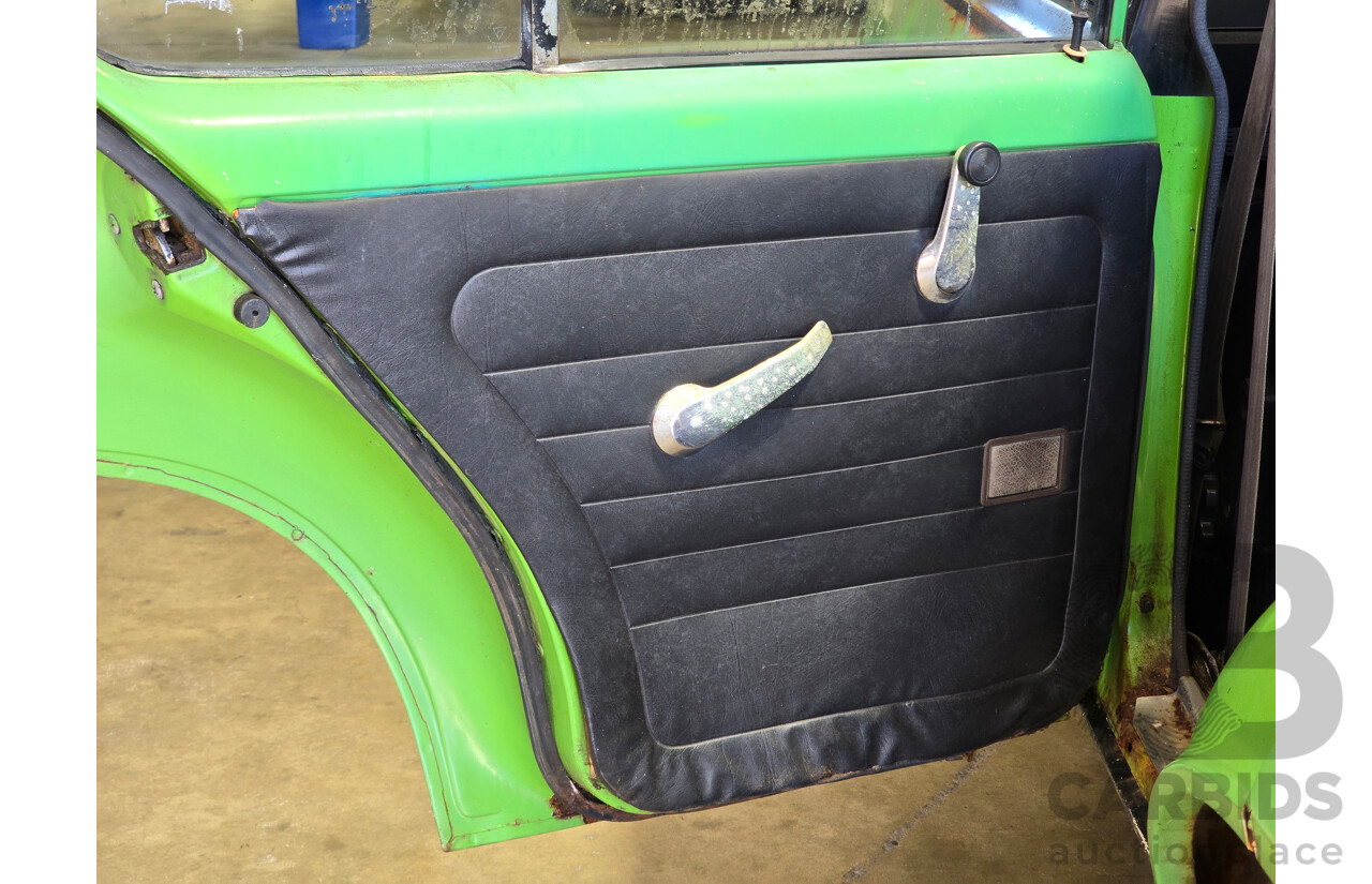 8/1975 Holden LH Torana S L32 Option 4d Sedan Jamaican Lime V8 4.2L