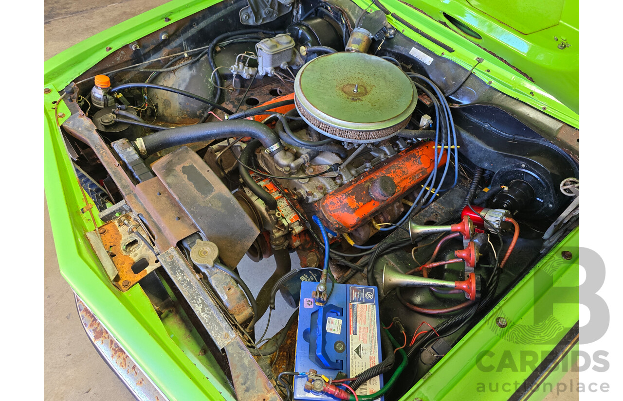 8/1975 Holden LH Torana S L32 Option 4d Sedan Jamaican Lime V8 4.2L