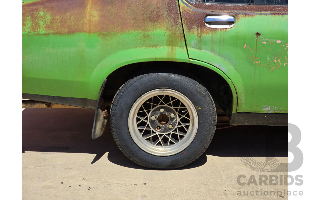 8/1975 Holden LH Torana S L32 Option 4d Sedan Jamaican Lime V8 4.2L